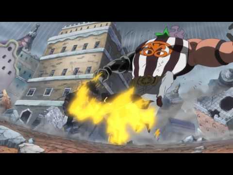 Sabo vs Burgess Part 2  One Piece 730 HD