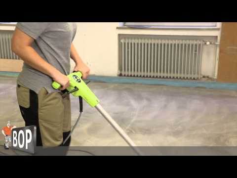 Boden abschleifen und absaugen - So geht´s!