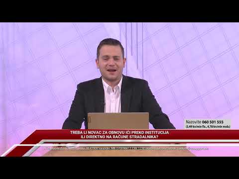 TV REPLIKA 13.01.2021. - TREBA LI NOVAC ZA OBNOVU IĆI PREKO INSTITUCIJA ILI DIREKTNO NA RAČUNE?
