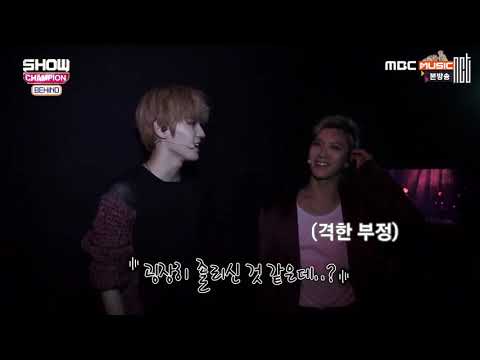 TEN & TAEYOUG / TXT / Show Champion / (behind the scene)