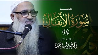صورة تفسير سورة الأنفال | 28 | فضيلة الشيخ أ.د أحمد النقيب