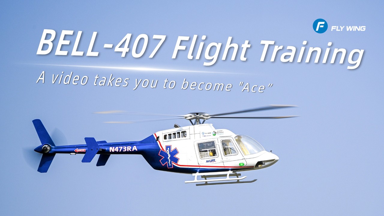 Bell 407 Flight Tutorial | ACE Flight controller