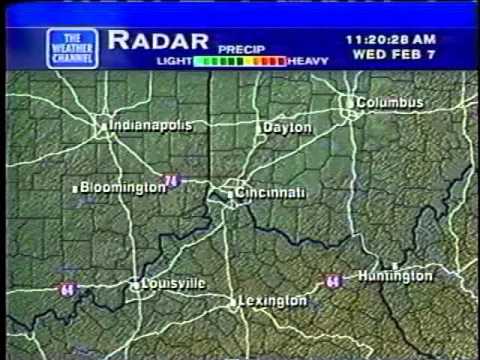 WeatherStar XL - Cincinnati, OH - Feb 7, 2001 (Morning Song) 1:30 version