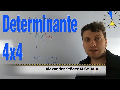 Determinante  4x4 Matrix