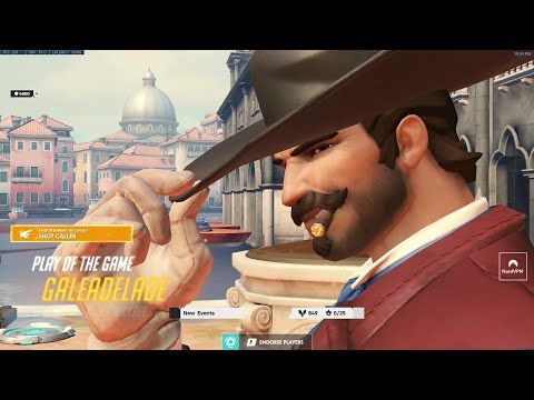 POTG! GALE DOMINATING AS MCCREE ! OVERWATCH GAMEPLAY SEASON 30 TOP 500