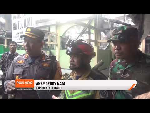 Penyebab Kebakaran SMKN 3 Kota Bengkulu Belum Diketahui