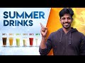 6 Cool Refreshing SUMMER DRINKS At Home Tasty Healthy