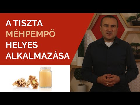 A tiszta Méhpempő helyes alkalmazása