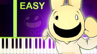 OVER TONIGHT | Animal Hospital Animation Meme Song - EASY Piano Tutorial