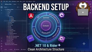 Clean Architecture Setup in JetBrains Rider | .NET 10 Backend (Part 1)
