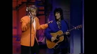 Download lagu Rod Stewart ‘Maggie May’ on Letterman 1993 with Ronnie Wood and Jeff Golub mp3