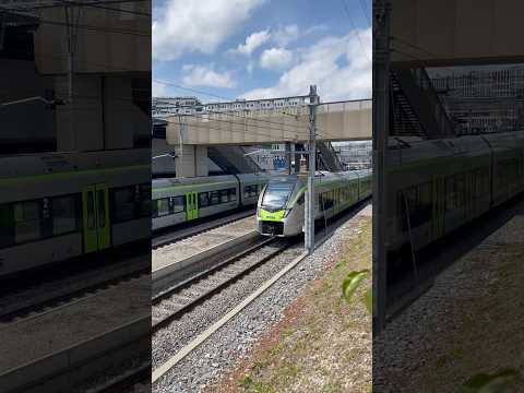BLS MIKA Action in Bern Wankdorf!   #train #bls #railway #shorts #fyp