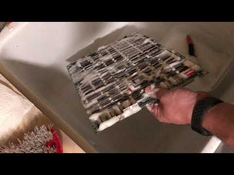 How to clean your arcade video game PCB boards & CRT chassis