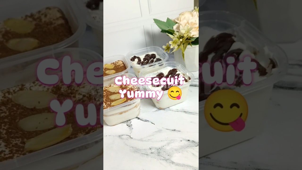 Resep dan cara membuat cheesecuit yummy😋