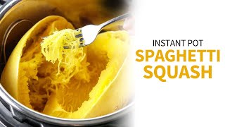 Instant Pot Spaghetti Squash (7-Minute Method!)