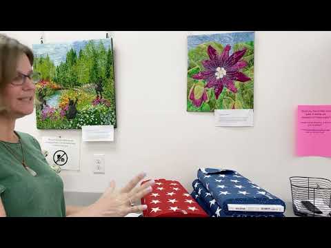 Cary Quilting Company, 3/16/22:  Coco's Safari is here, along with stars!