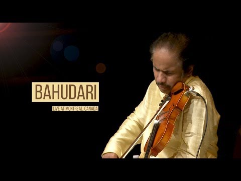 Raga Bahudari | Brovabarama | Dr L Subramaniam | (Live at Montreal)