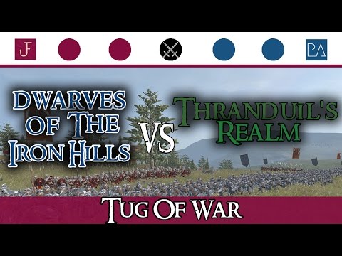 Total War: Third Age - Tug Of War {1} - Dwarves Of The Iron Hills Vs Thranduil's Realm