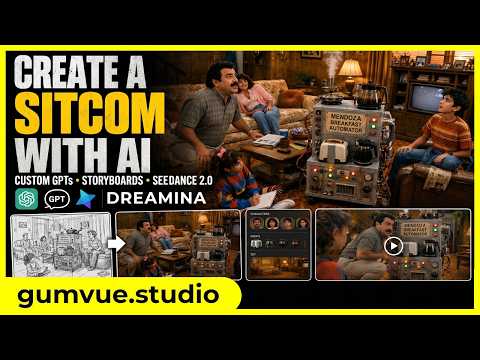Create AI TV Shows Step-by-Step | ChatGPT + SEEDANCE 2.0 Tutorial