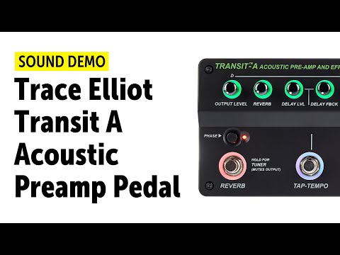 Trace Elliot Transit A Acoustic Pre-Amp & Effects Pedal image 5