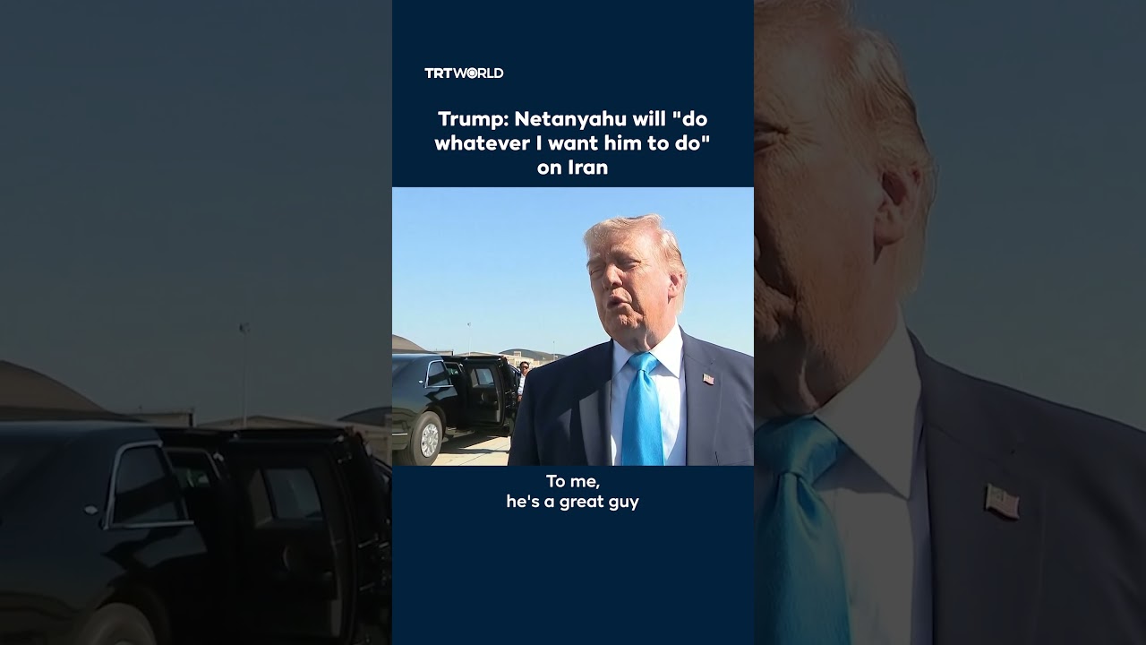 Video | Trump: Netanyahu will do “whatever I want him to do” on Iran policy