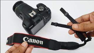 Canon DSLR - How to Attach Neck Strap