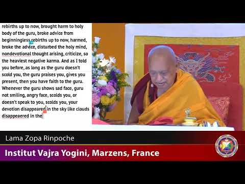 20190525 1930 LZR IVY FRANCE - Guru devotion, precious human rebirth, death and impermanence
