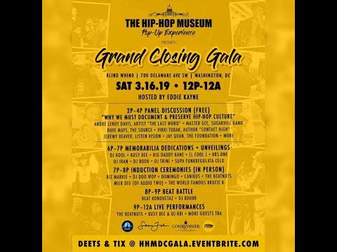 HIP Hop Museum Grand Closing Gala "Recap" ( Quick Question Guido)