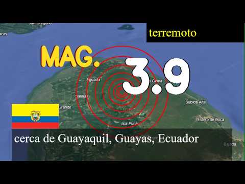 😱🚨  Terremoto cerca de Guayaquil, Guayas, Ecuador actualizaciones en vivo hoy: Terremoto de magnitud