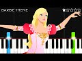 Barbie In The 12 Dancing Princesses Theme EASY Piano Tutorial
