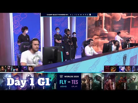 FLY vs TES | Day 1 Group D S10 LoL Worlds 2020 | FlyQuest vs Top Esports Groups full game