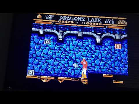 Dragon's Lair NES Completed Without Cheating