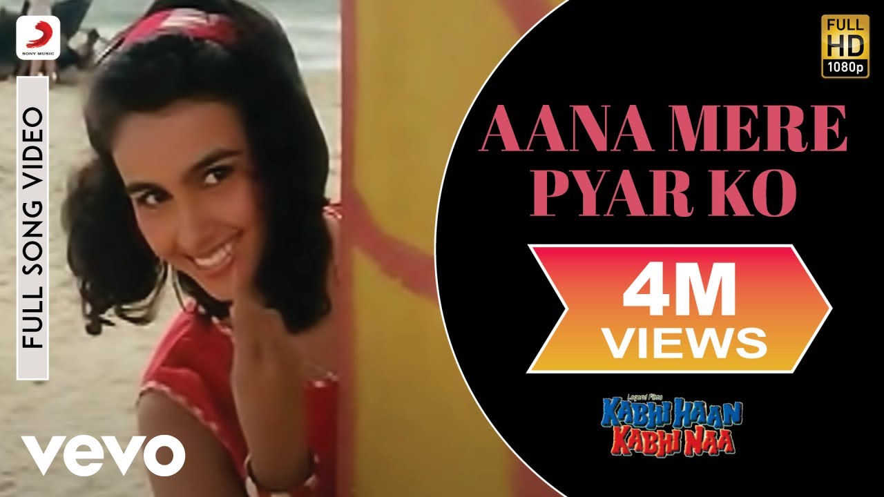 Aana Mere Pyar Ko Na Tum Jhuta Samjho Jana Lyrics | Kabhi Haan Kabhi Naa | Alka Yagnik, Kumar Sanu | Jatin Lalit
