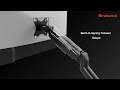 Držák monitoru Brateck LDA32-112E jedno rameno mechanická pružina nástěnný