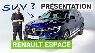NOUVEAU Renault Espace 2023 : de monospace thermique à SUV hybride, il n’y a qu’un pas
