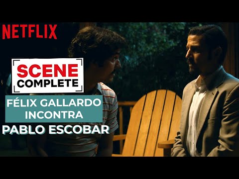 Félix Gallardo incontra Pablo Escobar in Narcos: Messico | Netflix Italia