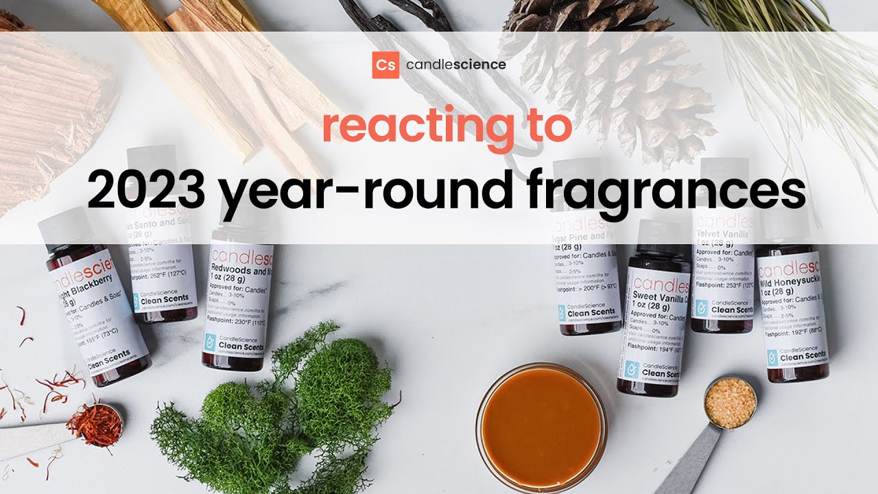 Reacting to NEW Year-Round CandleScience Fragrance Oils // August 2023