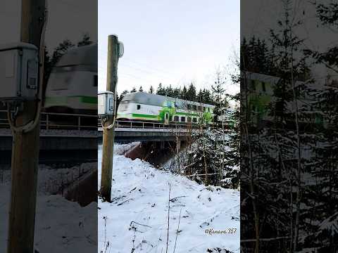 IC145 Helsinki-Pieksämäki 🇫🇮 VR rautatieasema #video #train #shorts 🛤️ trevlig resa