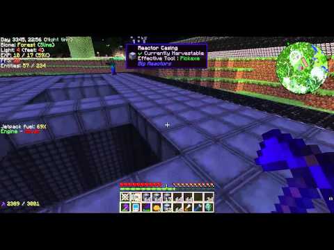 Il giga reattore Flood gate - Big reactor Minecraft ita TECNELOGIA4 1.7.10 #118
