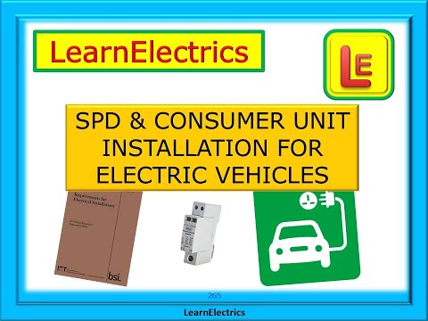 SPD & CONSUMER UNIT INSTALLATION FOR ELECTRIC VEHICLES - WHERE TO INSTALL IN THE CIRCUIT