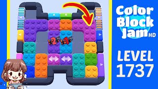 Solution du Niveau 1737 de Color Block Jam