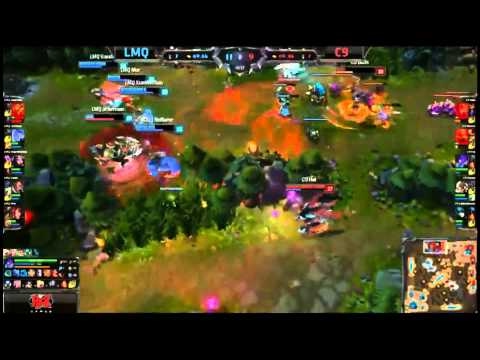 LMQ vs C9 'woooooh' fight