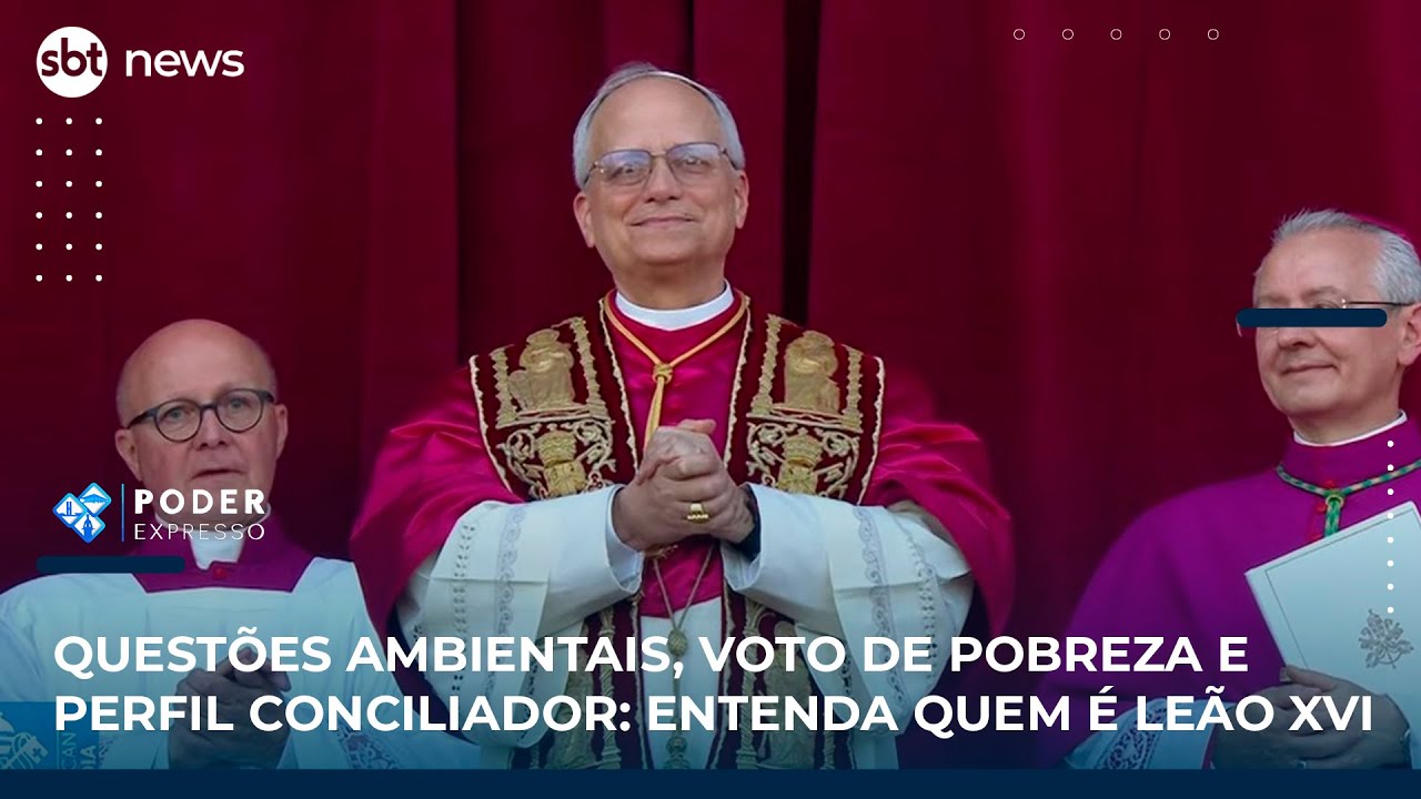 Questões ambientais, voto de pobreza e perfil conciliador: Entenda quem é Leão XVI | SBT News