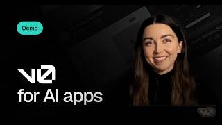 v0 for AI Apps | Demo