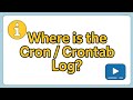 Where Is Linux Cron Crontab Log GUIDE