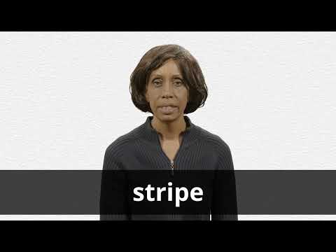 How to pronounce STRIPE in American English