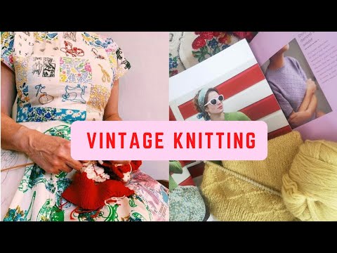 Vintage Knitting Makes & Plans