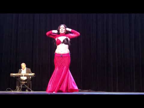 MATISA WITH MARIO KIRLIS BALADI AYAM CARAVAN OF DANCERS MIAMI 2018