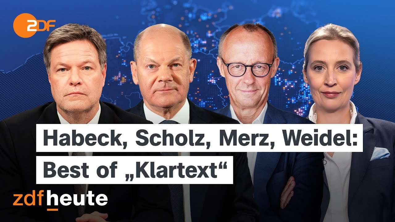 Die wichtigsten Aussagen der Kanzlerkandidaten | Das ZDF-Wahlforum "Klartext"