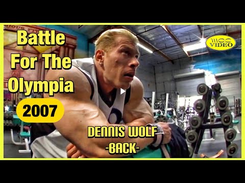 DENNIS WOLF -BACK- (2007) BATTLE FOR THE OLYMPIA DVD